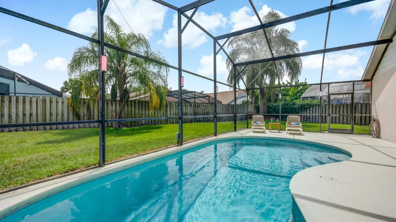 オーランド Pool Lighting Feature Private Fenceヴィラ エクステリア 写真